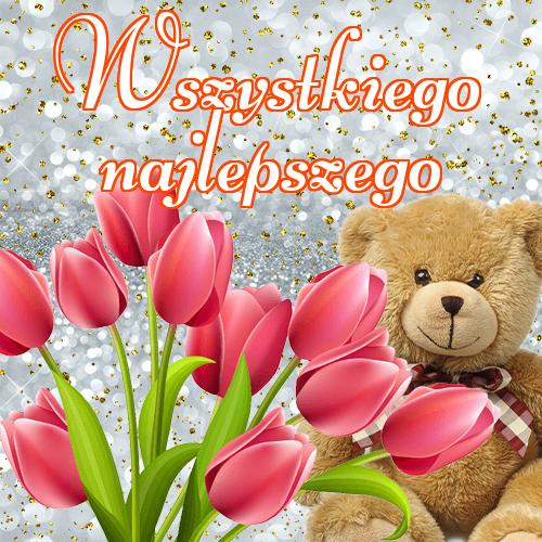 Urodziny! Wszystkiego najlepszego!! Kartka Wszystkiego Najlepszego, Wszystkiego najlepszego, Zabawka, Kartki urodzinowe, balony, pluszowa zabawka urodzinowa, zabawki, pluszowy miś!