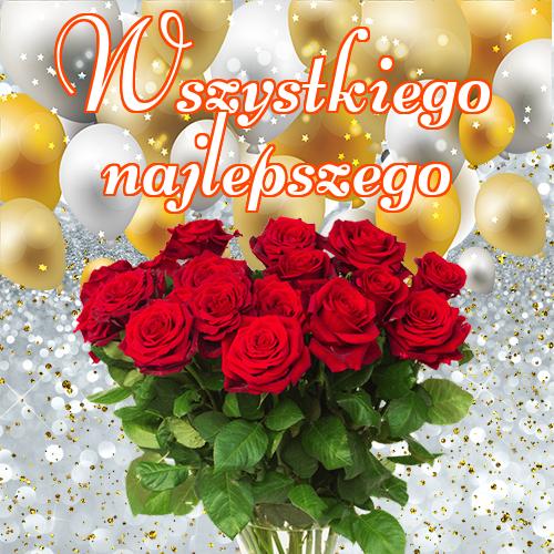 Urodziny! Wszystkiego najlepszego!! Podaruj róże na urodziny, Bukiet na urodziny, Bukiet kwiatów, Róże, Piękne róże, Bukiet róż, Kartki urodzinowe, Róże, Wszystkiego najlepszego!