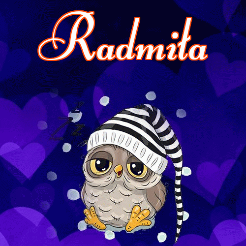 Milutkich słodziutkich snów!。 