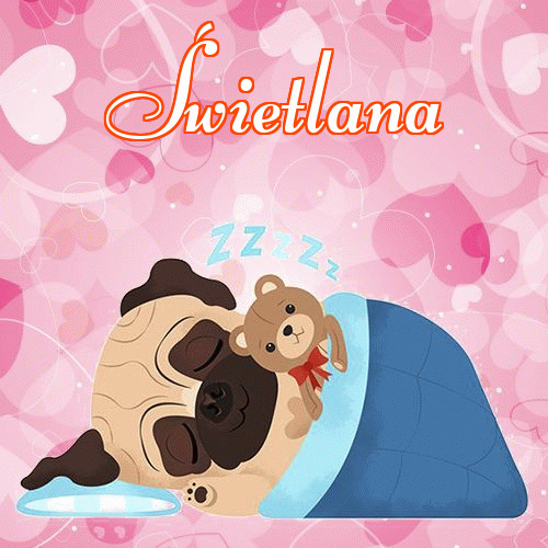 Milutkich słodziutkich snów!。 