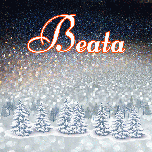 Słodkich, białych, zimowych snów!。 