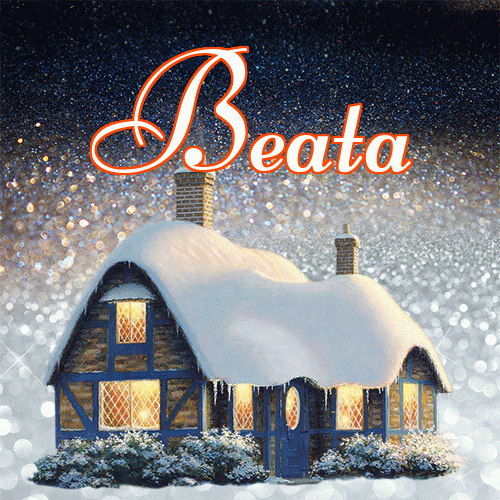 Słodkich, białych, zimowych snów!。 