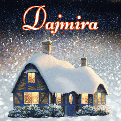 Słodkich, białych, zimowych snów!。 