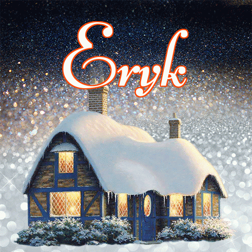 Słodkich, białych, zimowych snów!。 