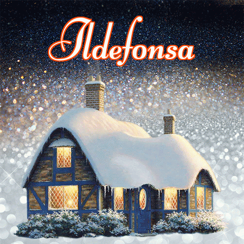 Słodkich, białych, zimowych snów!。 