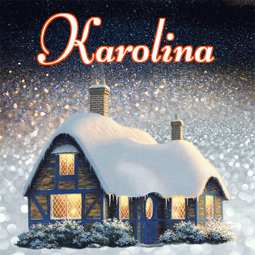 Słodkich, białych, zimowych snów!。 