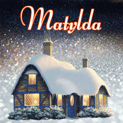 Słodkich, białych, zimowych snów!。 