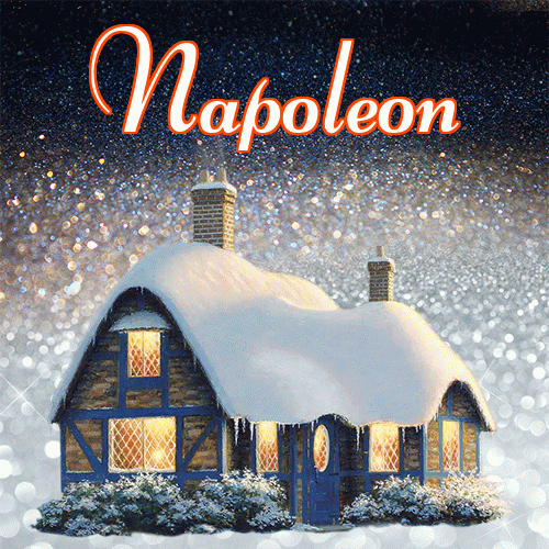 Słodkich, białych, zimowych snów!。 