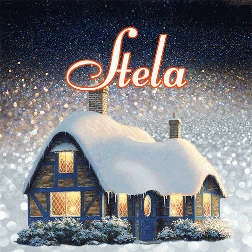 Słodkich, białych, zimowych snów!。 