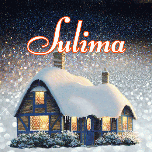 Słodkich, białych, zimowych snów!。 