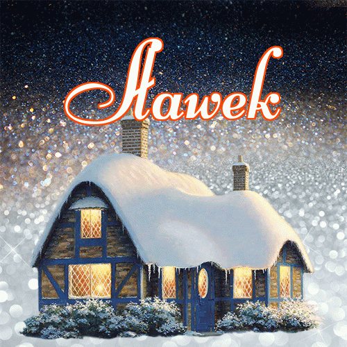 Słodkich, białych, zimowych snów!。 