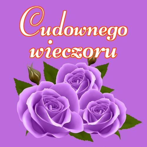 Cudownego wieczoru!! , Zdjęcia z kwiatami, Życzenia Życzę miłego wieczoru Życzę dobrej nocy Kwiaty, !