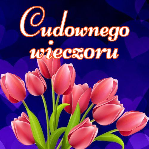 Cudownego wieczoru!! Zdjęcia z kwiatami, Życzenia Życzę miłego wieczoru Życzę dobrej nocy Kwiaty!