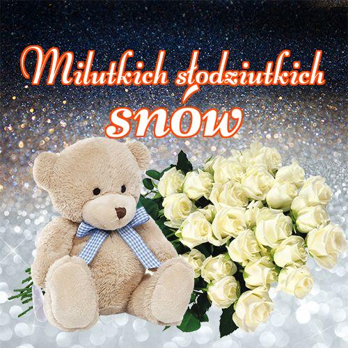 Milutkich słodziutkich snów!! Cubs, Miś, Miś, Dobranoc, Słodkie sny!