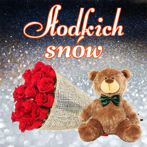 Słodkich snów!! Miś, Słodkie sny, Dobranoc, Miś, Cubs!