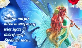 Dobranoc! Słodkich i bajecznych snów!