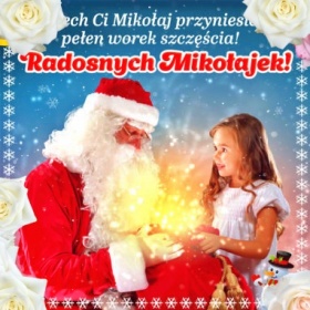 Kartka – Prezenty od Mikołaja