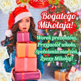 Bogatego Mikołaja – E-kartka