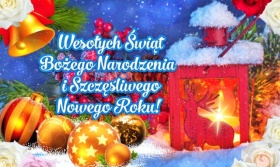 Wesołych Świąt Bożego Narodzenia dla Ciebie i Twojej rodziny!