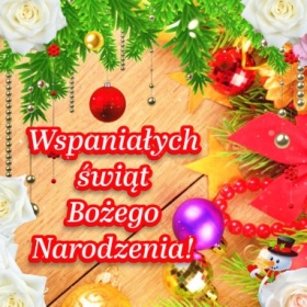Kartka na Boże Narodzenie