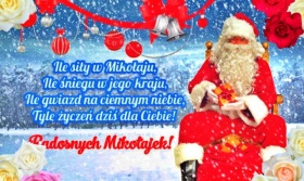 Radosnych Mikołajek! Życzenia dla Ciebie!