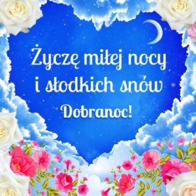 Kartka z sercem – Słodkich snów!