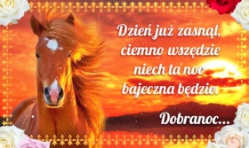 Kartka romantyczna dzień już zasnąl