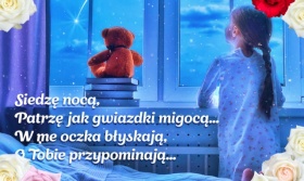 Dobranoc – kartka dla Ciebie