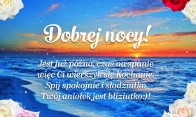 Spij słodziutko! Dobranoc!