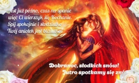 Dobranoc! Spij słodziutko – kartka na miły wieczór