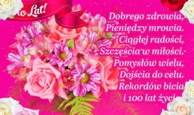 Najlepsze życzenia dla Ciebie!