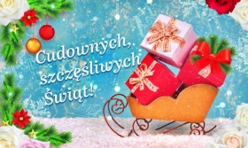 Cudownych, szczęśliwych świąt!