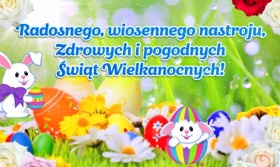 Radosnego, wiosennego nastroju życzę!