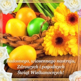Pogodnych Świąt Wielkanocnych!