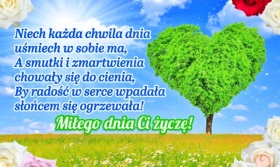 Miłego dnia – kartka dla Ciebie!