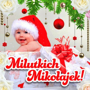 Kartka – Milutkich Mikołajek!!
