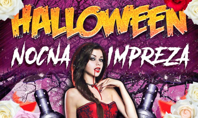 Zaproszenie na imprezę Halloween!!