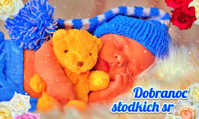 Na dobranoc! Słodkich snów!!