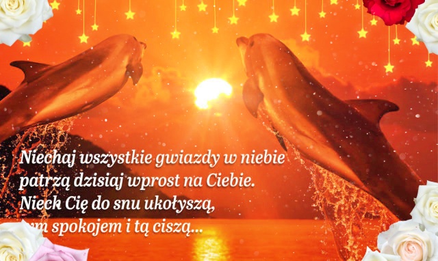 Dobranoc! Gwiazdki dla Ciebie.!