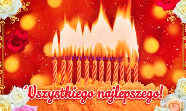 Wszystkiego najlepszego! Kartka urodzinowa dla Ciebie!!