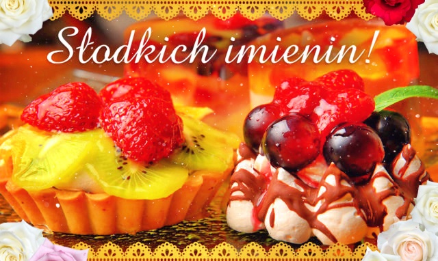 Słodkich imienin!!
