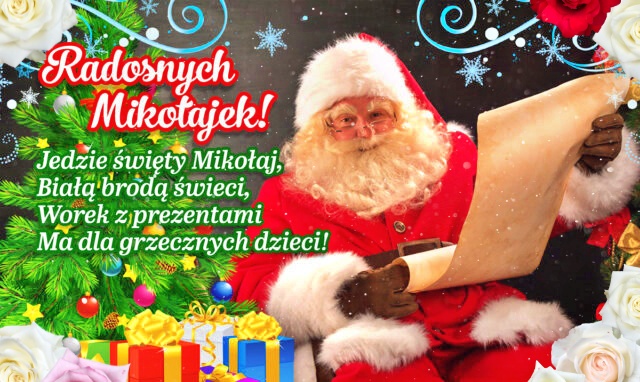 Mądry Święty Mikołaj – życzenia Mikołajkowe dla Ciebie!!