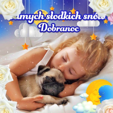 Dobranoc. Słodkich snów!!
