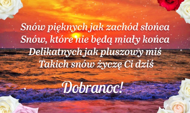 Dla Ciebie – zachód słońca!