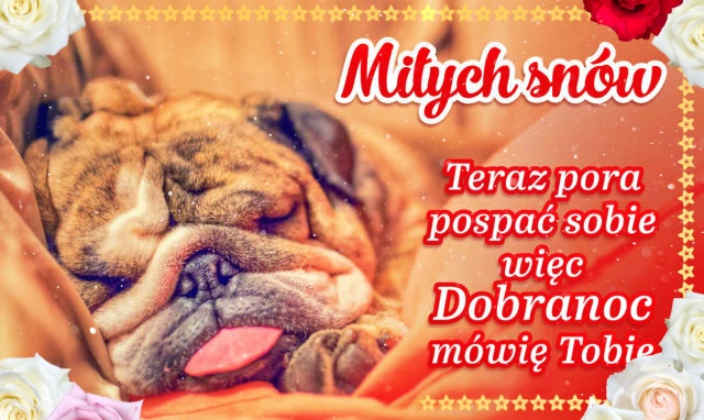 Teraz pora pospać sobie!