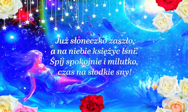 Zasypiaj z marzeniami, słodkich snów życzę!!