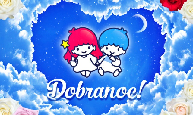 Śliczne małe aniołki życzą Ci dobrej nocy!