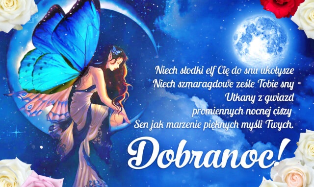 Wróżka nocy – kartka dla Ciebie!!