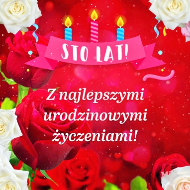 Z najlepszymi życzeniami urodzinowymi.!