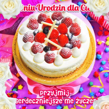 Przyjmij najserdeczniejsze me życzenia!!